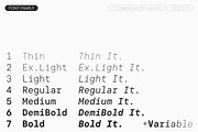 TT Commons Pro Mono, a Sans Serif Font by TypeType (Thumbnail 3 of 6)