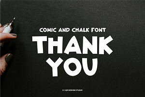 Rotax Marker - Comic & Chalk Font