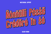 Galber Rough, a Sans Serif Font by Craft Supply Co. (Thumbnail 4 of 8)