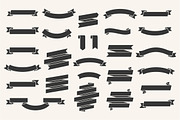Vector Ribbon Banners Big Set, an Object Graphic by Digiselector Design Goods (Thumbnail 3 of 6)