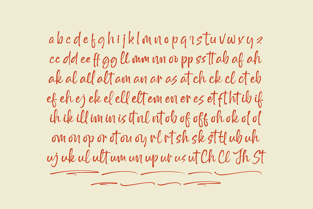 Outline Delighta Aesthetic Font, a Script Font by Letterena Studios Script (Photo 17 of 20)