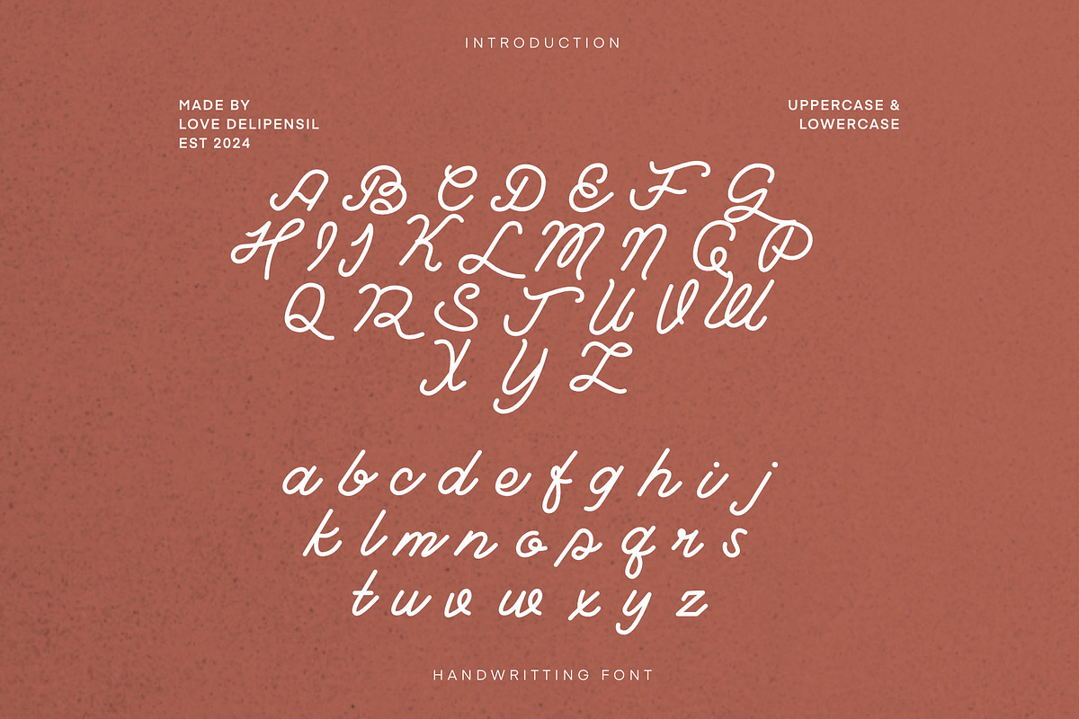 Aliday - Holiday Handwriting Type, a Handwritten Font by delipensil (Photo 6 of 8)