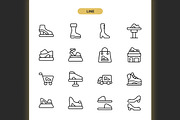 Shoe Shop Icons, an Icon by Spacepixel Creative (Thumbnail 2 of 3)