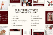 Nail Social Media Templates Bundle, a Social Media Template by Anna Design Studio (Thumbnail 4 of 13)