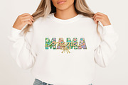 Floral MAMA Yarn Crochet Mothers Day, an Illustration by Designking (Thumbnail 6 of 6)