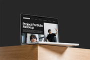 Laptop Presentation Mockup, a Mac Mockup by SimpangGraphics (Thumbnail 2 of 4)