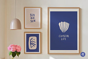 Sea Lover Hand Drawn Wall Art Set, a Graphic by Alena Koval (Thumbnail 14 of 23)