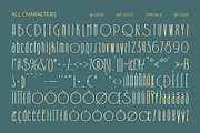 Belkon – Art Deco Font, a Sans Serif Font by Craft Supply Co. (Thumbnail 8 of 8)