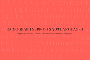 Radiograph, A Serif Font, a Serif Font by Up Up Creative (Thumbnail 10 of 12)
