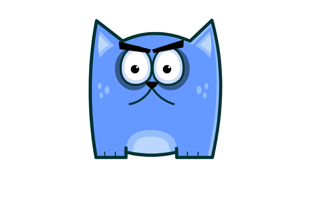 Cat Expressions, an Illustration by Illustrations & Templates (Photo 4 of 5)