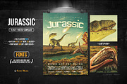 Jurassic - Flyer / Poster, a Flyer Template by VectorMedia (Thumbnail 2 of 8)