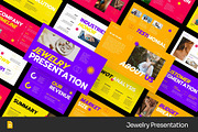 Jewelry Luxury Google Slides, PPoint, a Presentation Template by Fit-tee (Thumbnail 1 of 2)