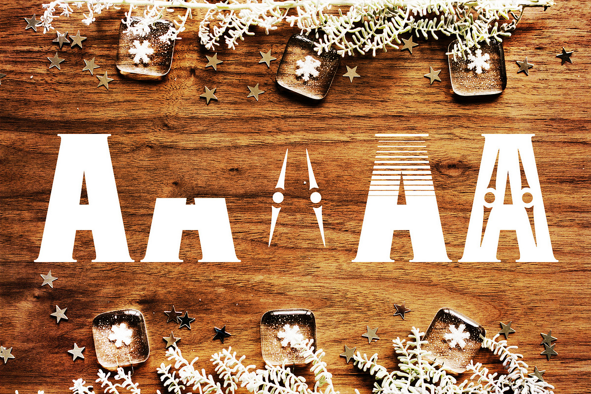 Jvne-EdithLite Layered Font preview 4