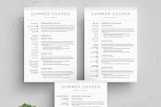 Word Resume & Cover Letter Template, a Resume Template by DemeDesign (Thumbnail 3 of 6)