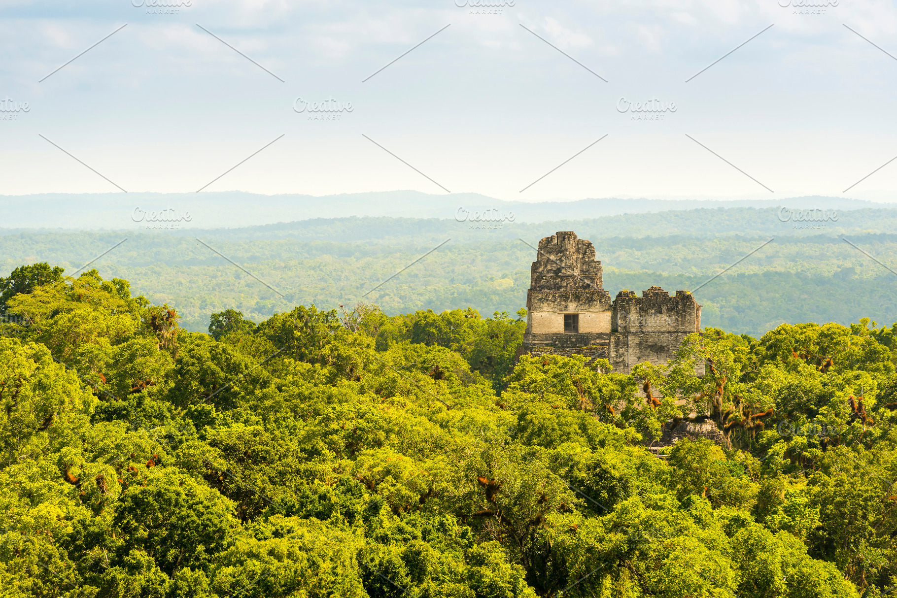 Tikal Ruins Guatemala, an Architecture Photo by THP Creative