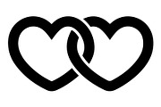 Couple Love Heart Silhouette, an Object Graphic by Gfx_Store (Thumbnail 5 of 16)