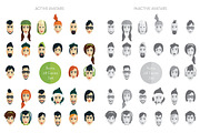 Avatar iсons, an Icon by YuliaBiser (Thumbnail 5 of 5)