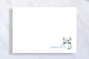 Cute Baby Chinchilla Stationary, a Card Template by stockhype (Thumbnail 1 of 2)