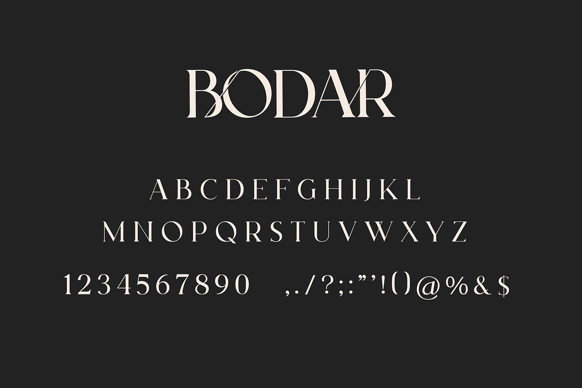 Bodar Serif Display Font, a Serif Font by UICreative (Photo 5 of 5)