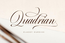 Quadrian - Elegant Script