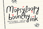 Bloopy Handwritten, a Handwritten Font by maghrib (Thumbnail 2 of 10)