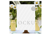 Daisy Floral Summer Mockup, a Mockup by Sunflower Day Love (Thumbnail 1 of 3)