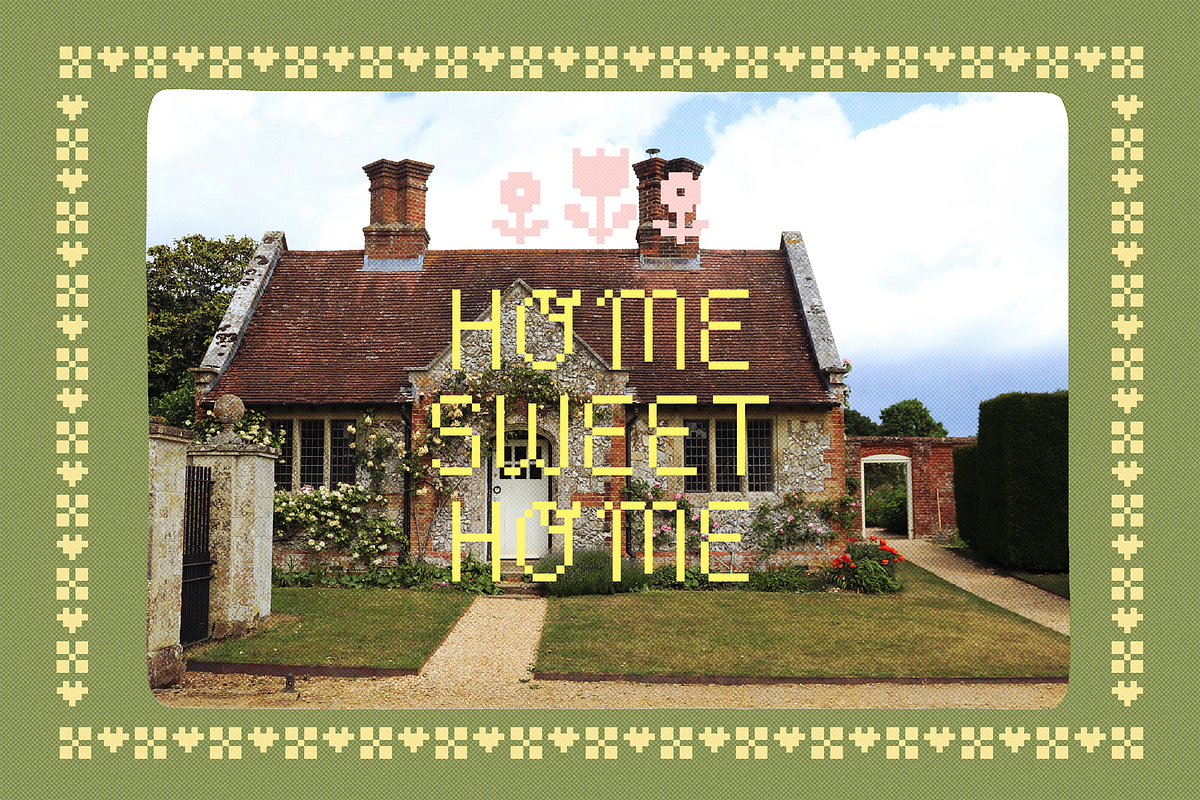 PIXIE PROMISE | CUTE PIXEL FONT, a Blackletter Font by Maria Feliz Fonts (Photo 2 of 10)