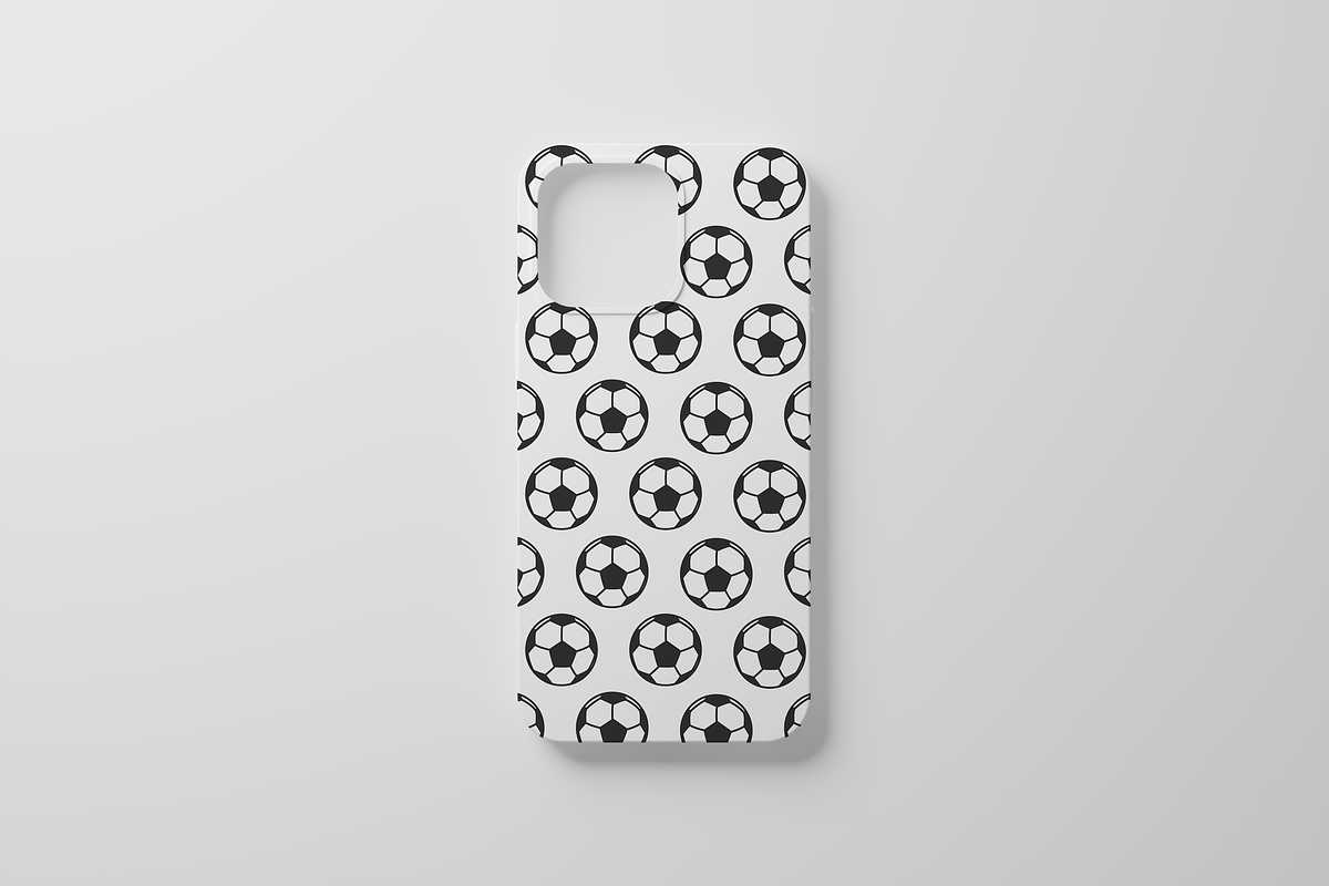 Seamless background football ball, a Pattern Graphic by Viktorijareut (Photo 2 of 2)