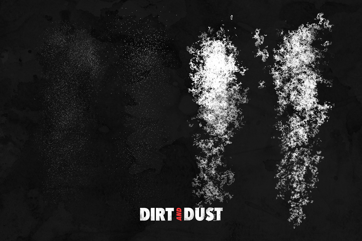 Dirt and Dust - Procreate Brushes, a Brush Add-On by One Pixel (Photo 6 of 6)