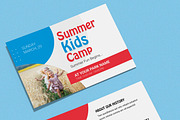 Kids Summer Camp Postcard Templates, a Stationery Template by MightyDesign (Thumbnail 3 of 8)