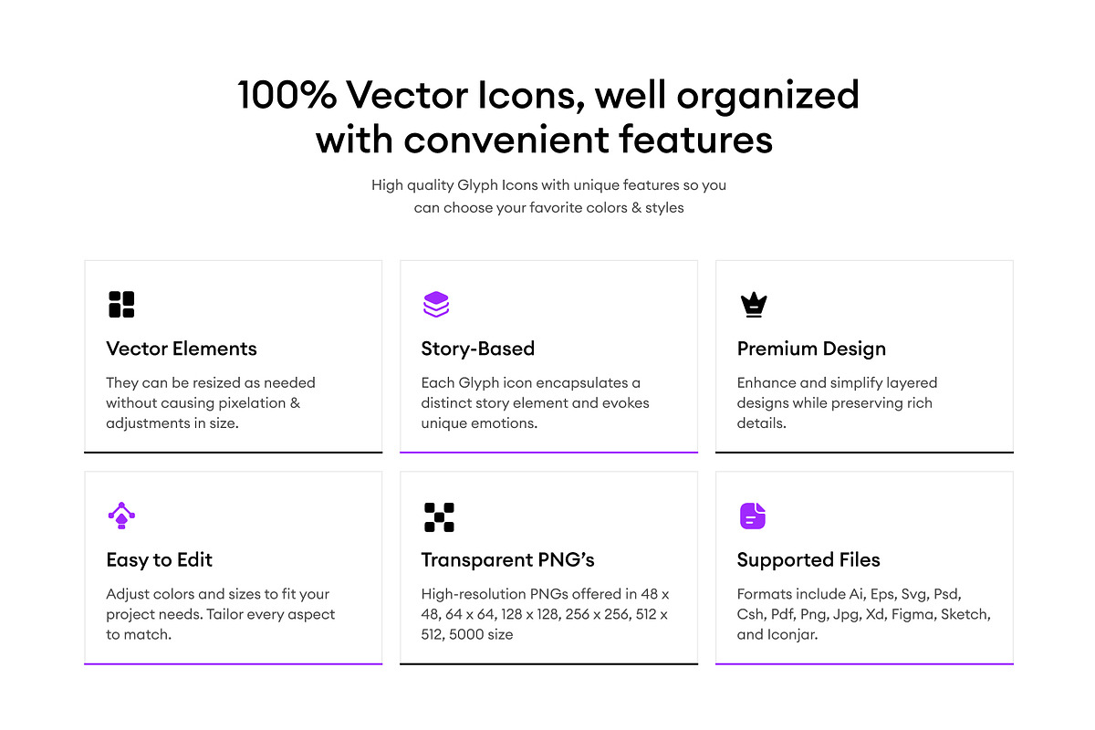Data Science Icons, a Solid Icon by Prosymbols (Photo 2 of 6)