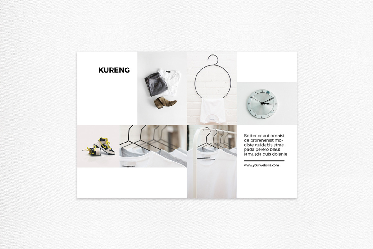 Kureng - Postcard Flyer, a Card Template by BetterSry (Photo 5 of 7)