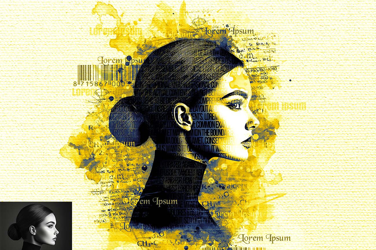 Watercolor Typography FX, an Action Add-On by Studio Retouch (Photo 8 of 13)