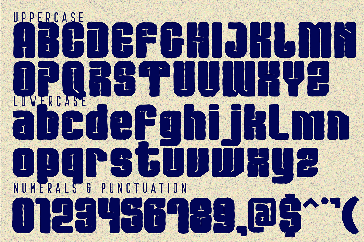 CLASSIC ACROSS - RETRO DISPLAY FONT, a Sans Serif Font by 177Studio (Photo 7 of 8)