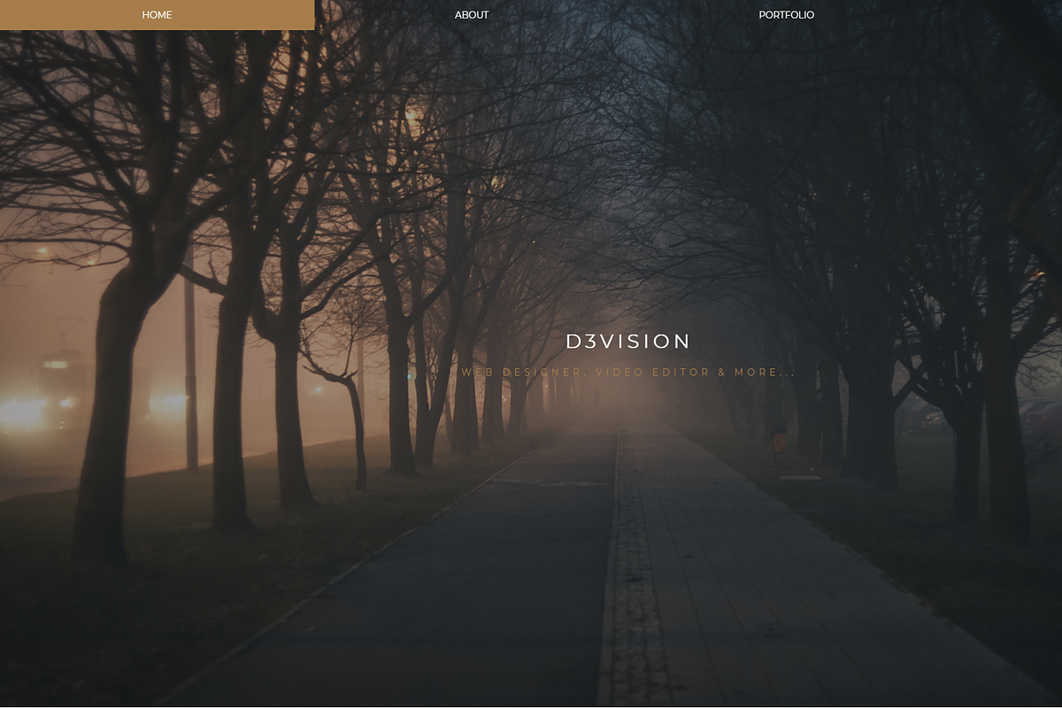 Dawn - Responsive Portfolio Template, a Websites & App Template by D3vision (Photo 1 of 4)