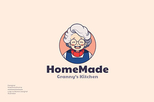 Granny's Kitchen, a Branding & Logo Template by Nowshinz Shoma