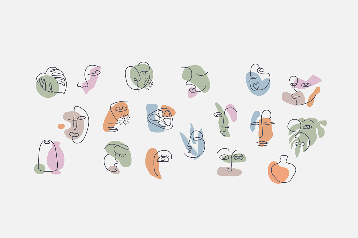 Abstract  doodle shapes, a Decorative Illustration by Merfin (Photo 8 of 15)