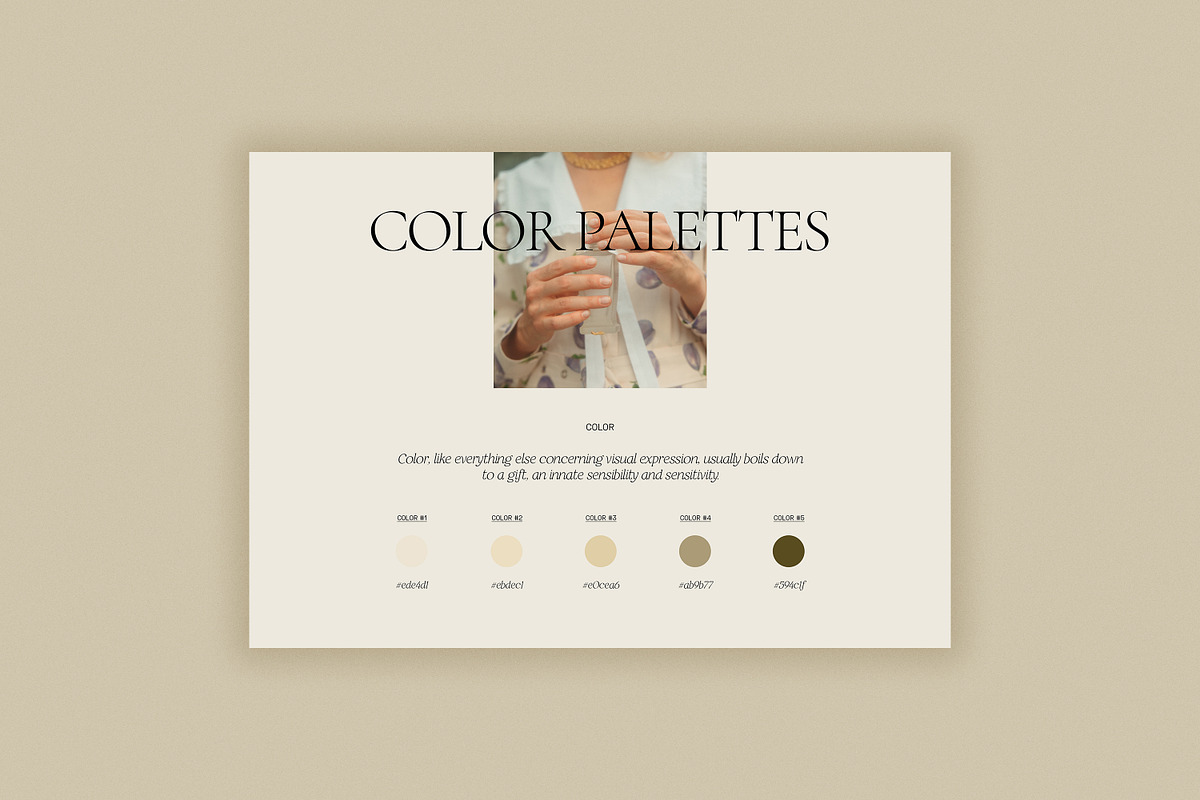 CANVA PS Brand Board Presentations, a Presentation Template by Love Radiation Studio (Photo 7 of 17)