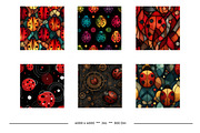 Ladybug Retro Art Style Patterns, a Pattern Graphic by karenfoleyphoto (Thumbnail 9 of 11)