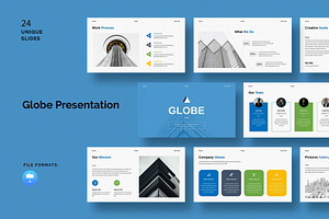 Globe Presentation Template Keynote, a Presentation Template by Fit-tee