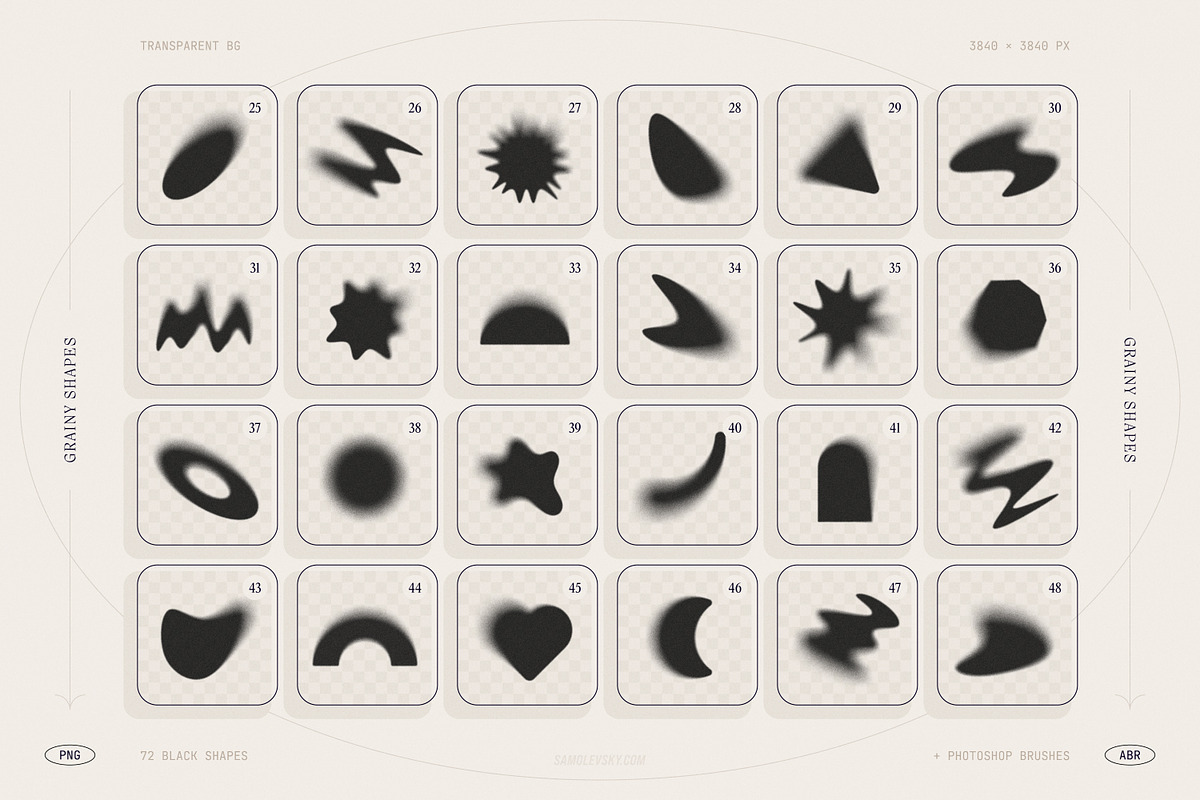 Grainy Shapes and Blurry Gradients, an Object Graphic by Samolevsky (Photo 12 of 15)