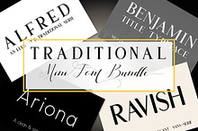 Traditional Mini Font Bundle