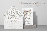 Boho‑Nordic Christmas Watercolor Set, a Seasonal Illustration by LenArt (Thumbnail 3 of 17)