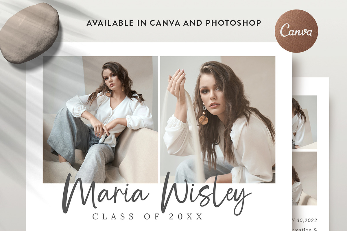 Graduation Announcement SG014, an Invitation Template by Bellenity Design (Photo 1 of 5)