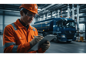Industrial logistics manager wearing, a Transportation Photo by Igor Tichonow