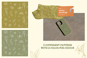 Line Art Flowers Clipart Floral Set, an Object Graphic by KlymchukArtworks (Thumbnail 5 of 8)