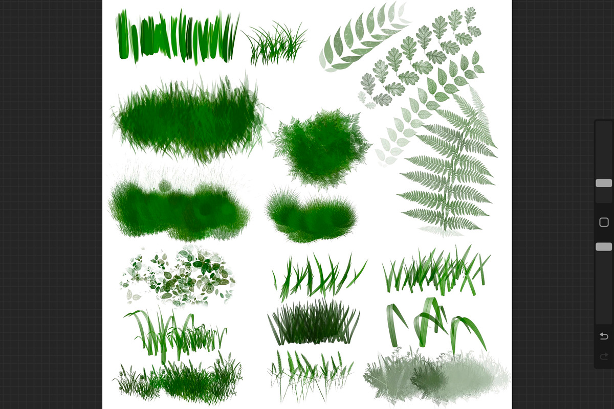 All about GRASS 42 brushes, a Brushes & More by Bluesssatan (Photo 5 of 5)