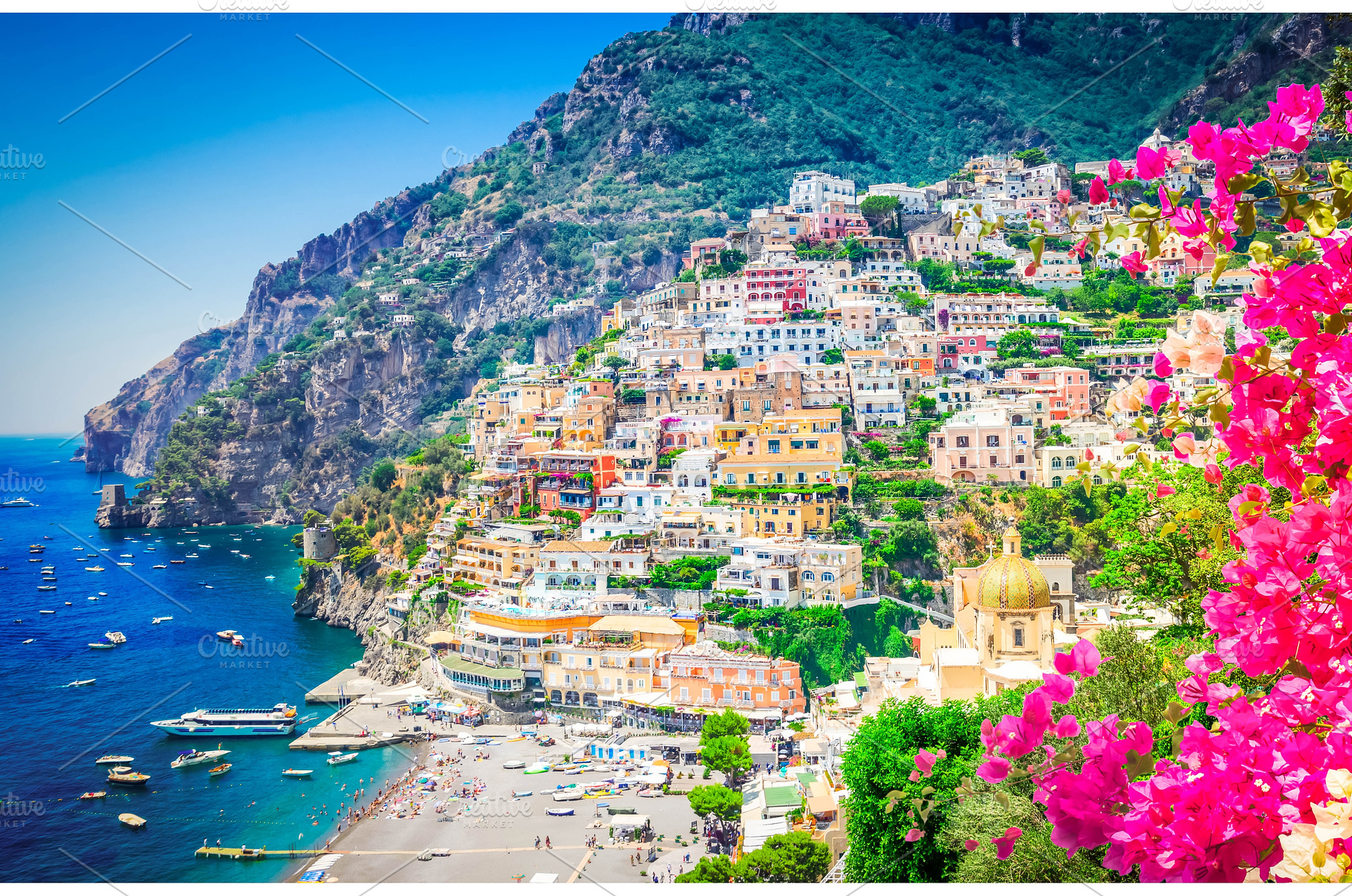 Positano resort, Italy, an Architecture Photo by Neirfy