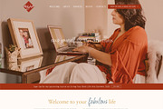 Anja // Elegant Coaching One-Page, a WordPress Template by by Masselyn (Thumbnail 2 of 2)