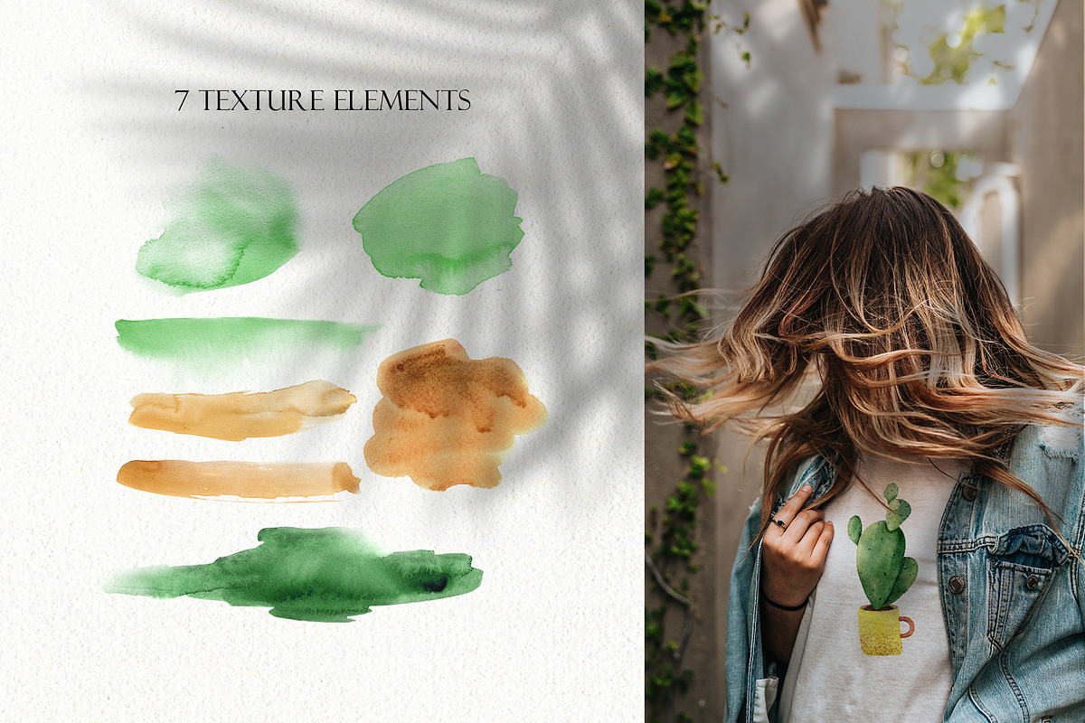House plant watercolor collection, an Illustration by Color Hugs Art (Photo 8 of 10)
